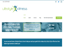 Tablet Screenshot of lifestylefitnesskc.org